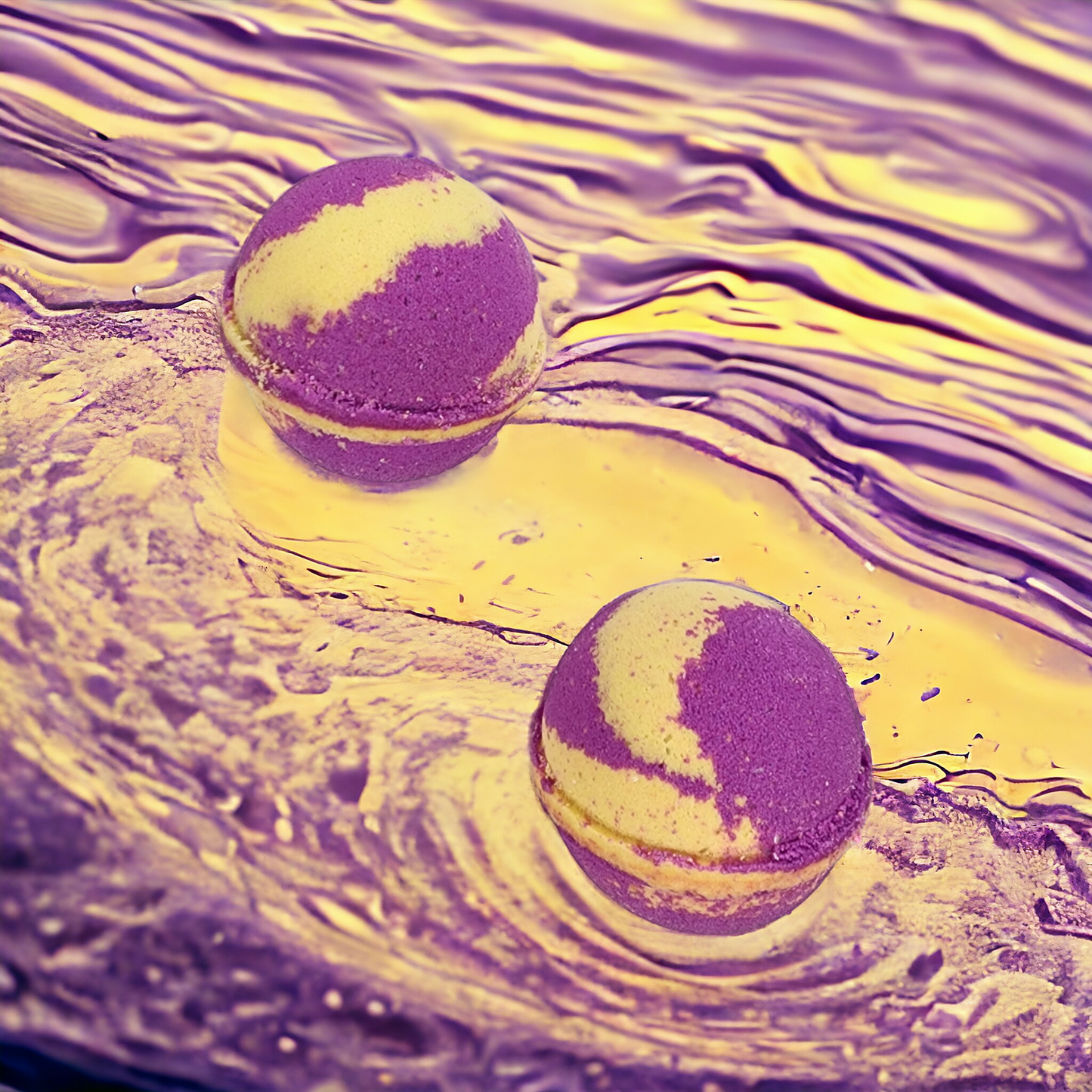 Strawberry & Pineapple Magnesium Bath Bomb