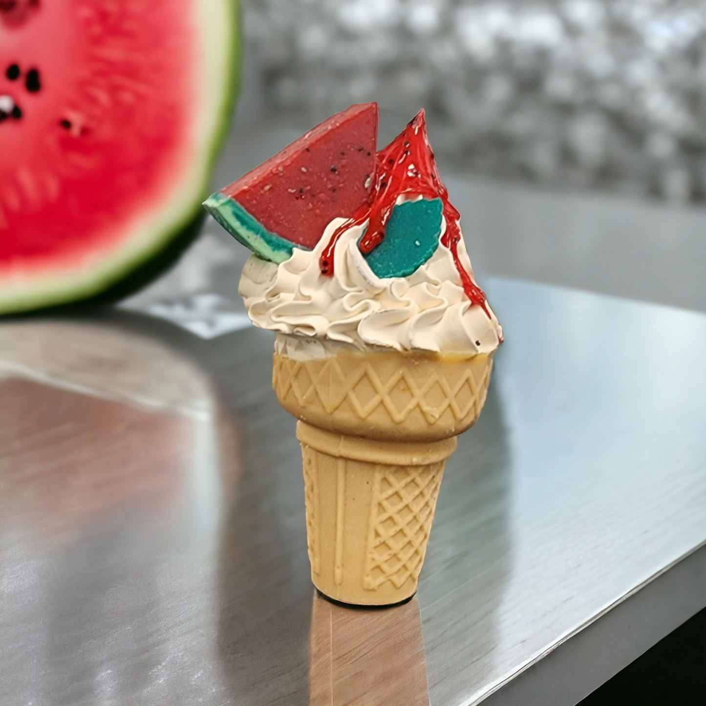 Watermelon & Mint Icecream