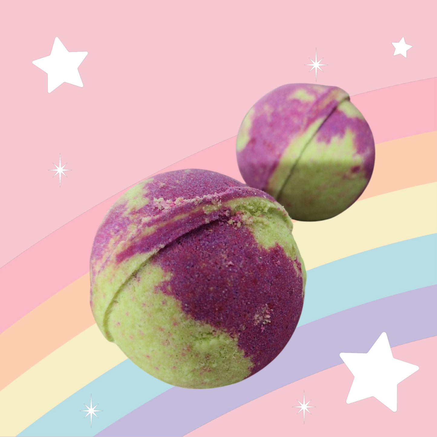 Lychee & Guarva Magnesium Bath Bomb