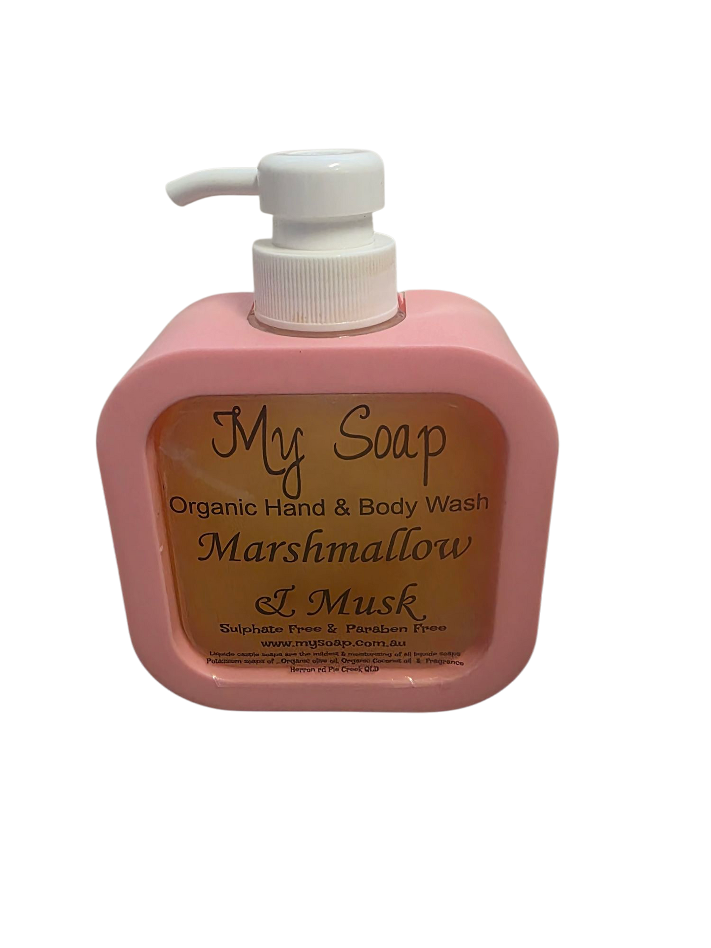Marshmallow & musk Organic Hand & Body Wash 300ml