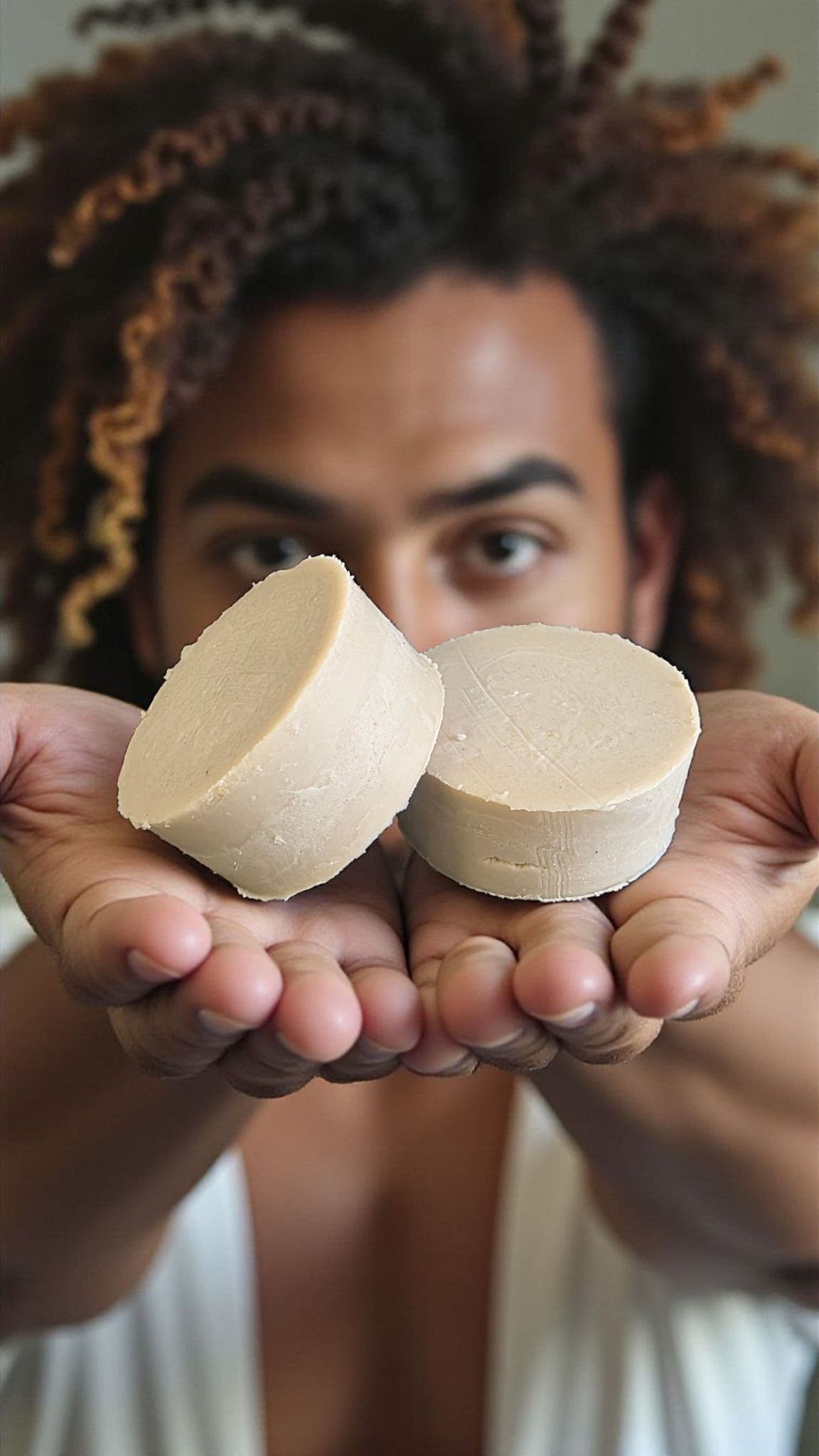 Curly Dry Hair with Honey, Aloe Vera, Coco butter & caster oil Conditioning Bar