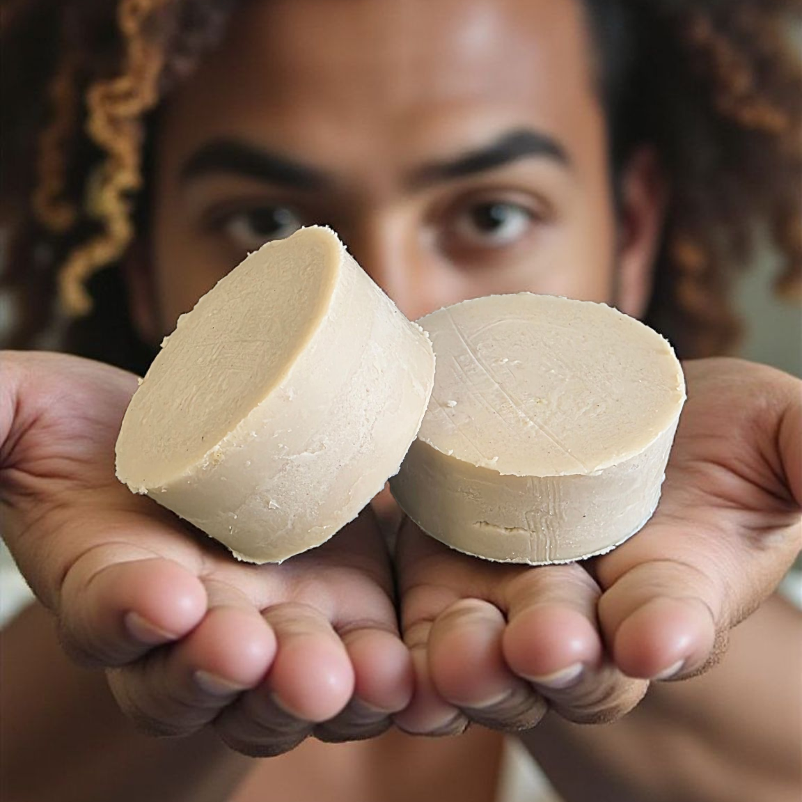 Curly Dry Hair with Honey, Aloe Vera, Coco butter & Caster Oil Conditioning Bar