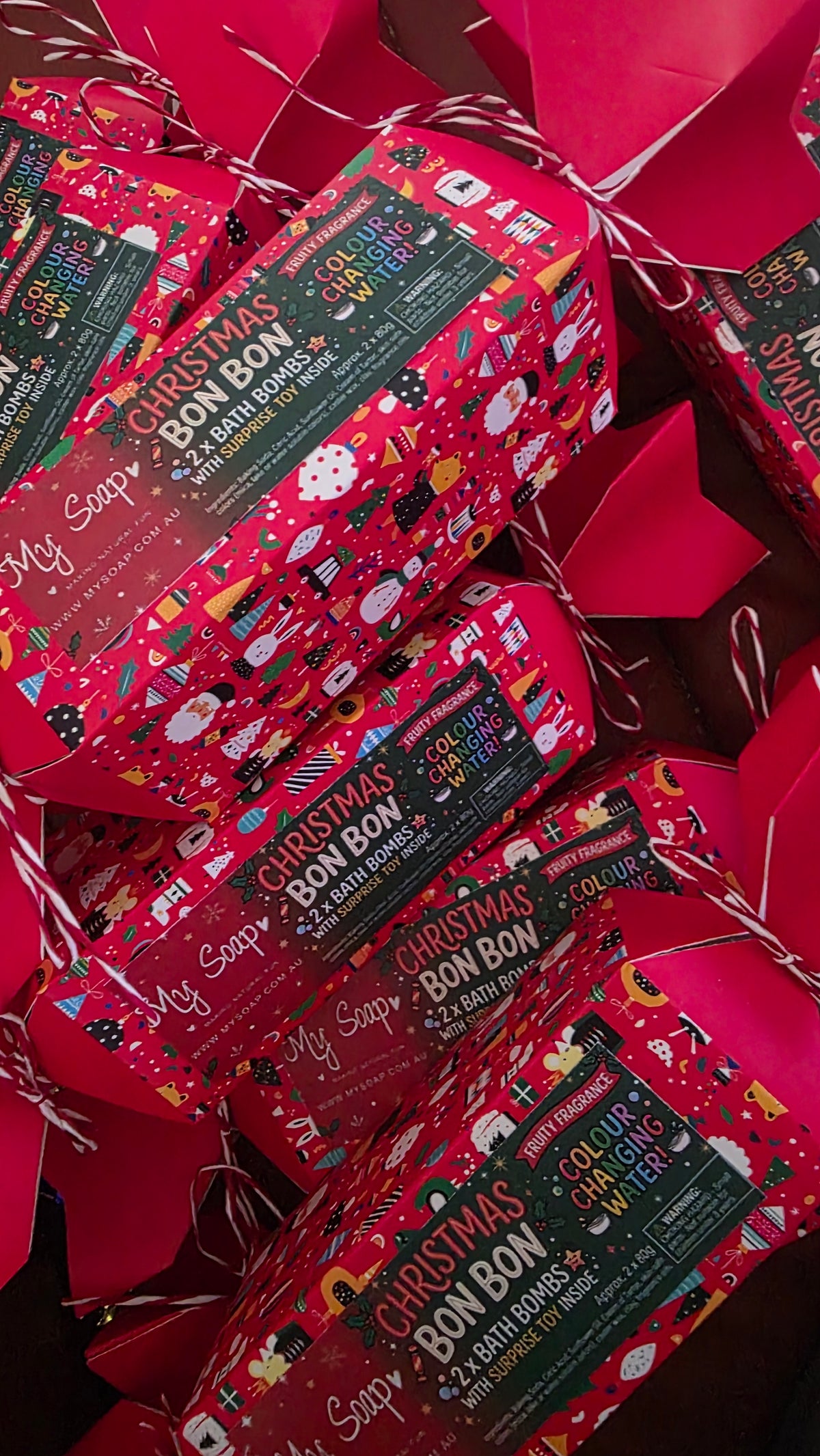 Christmas bon bon / bath bomb surprise