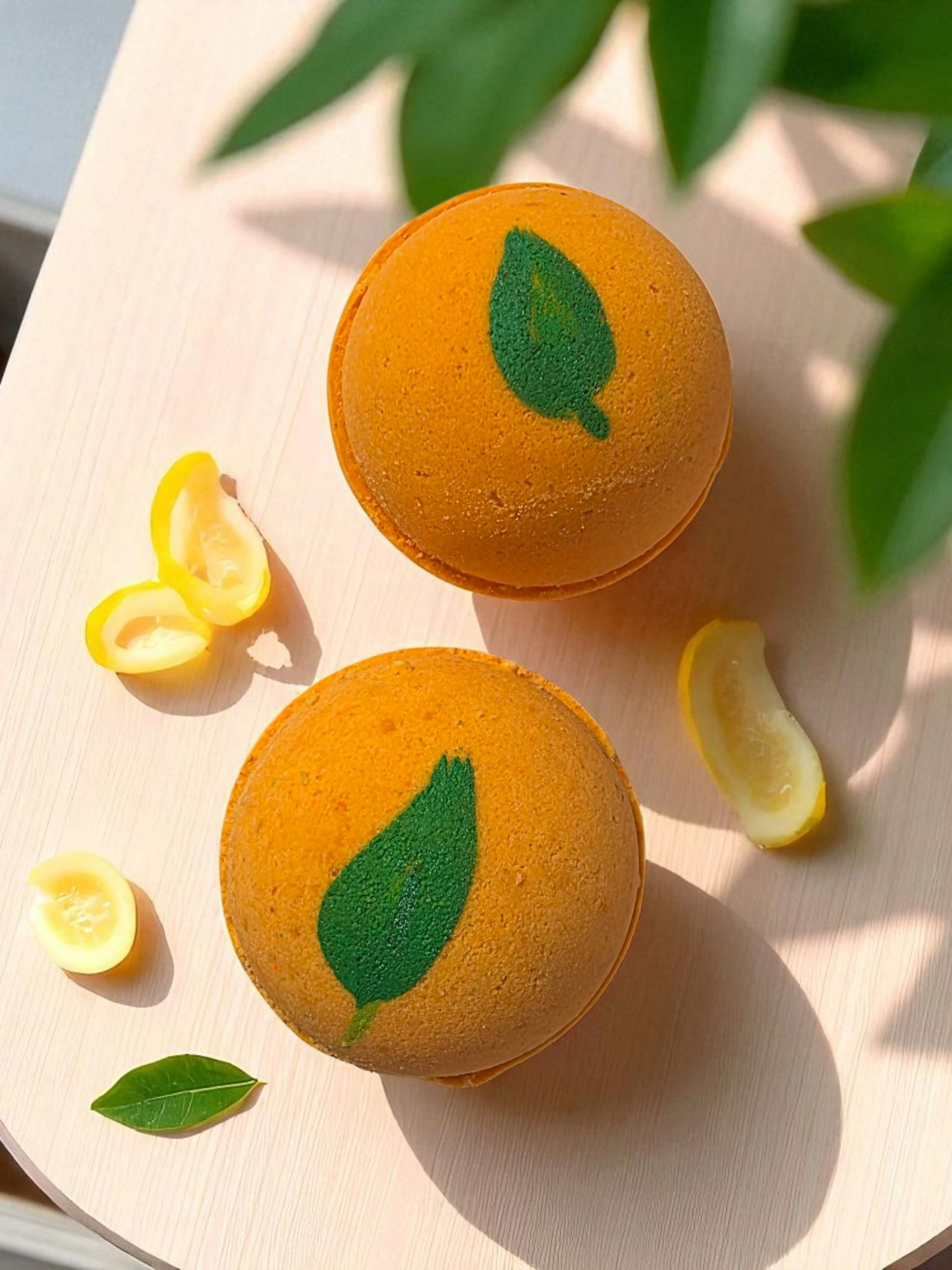 Lemon Magnesium Bath Bomb