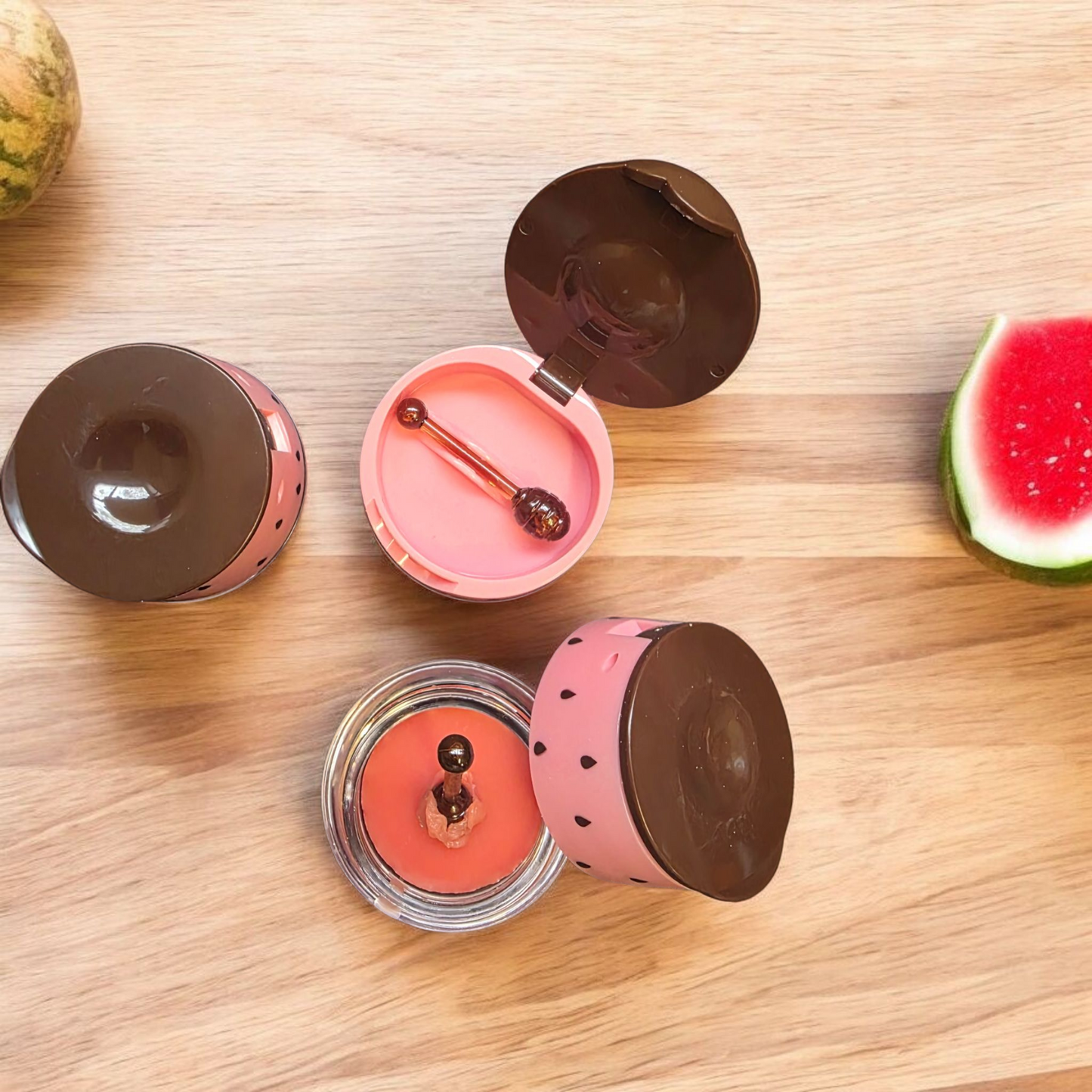 Watermelon lip balm
