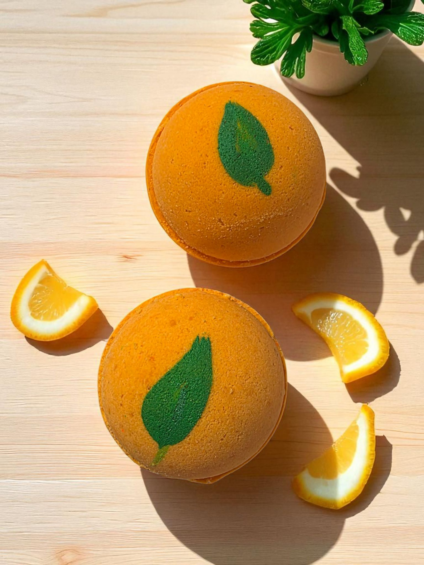 Lemon Magnesium Bath Bomb