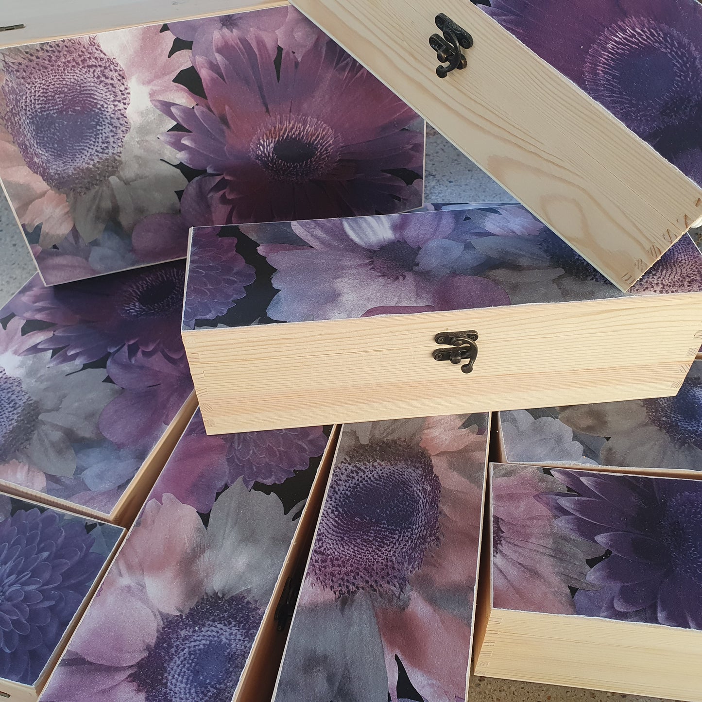 Ten Soaps plus Decorated Timber Gift Box