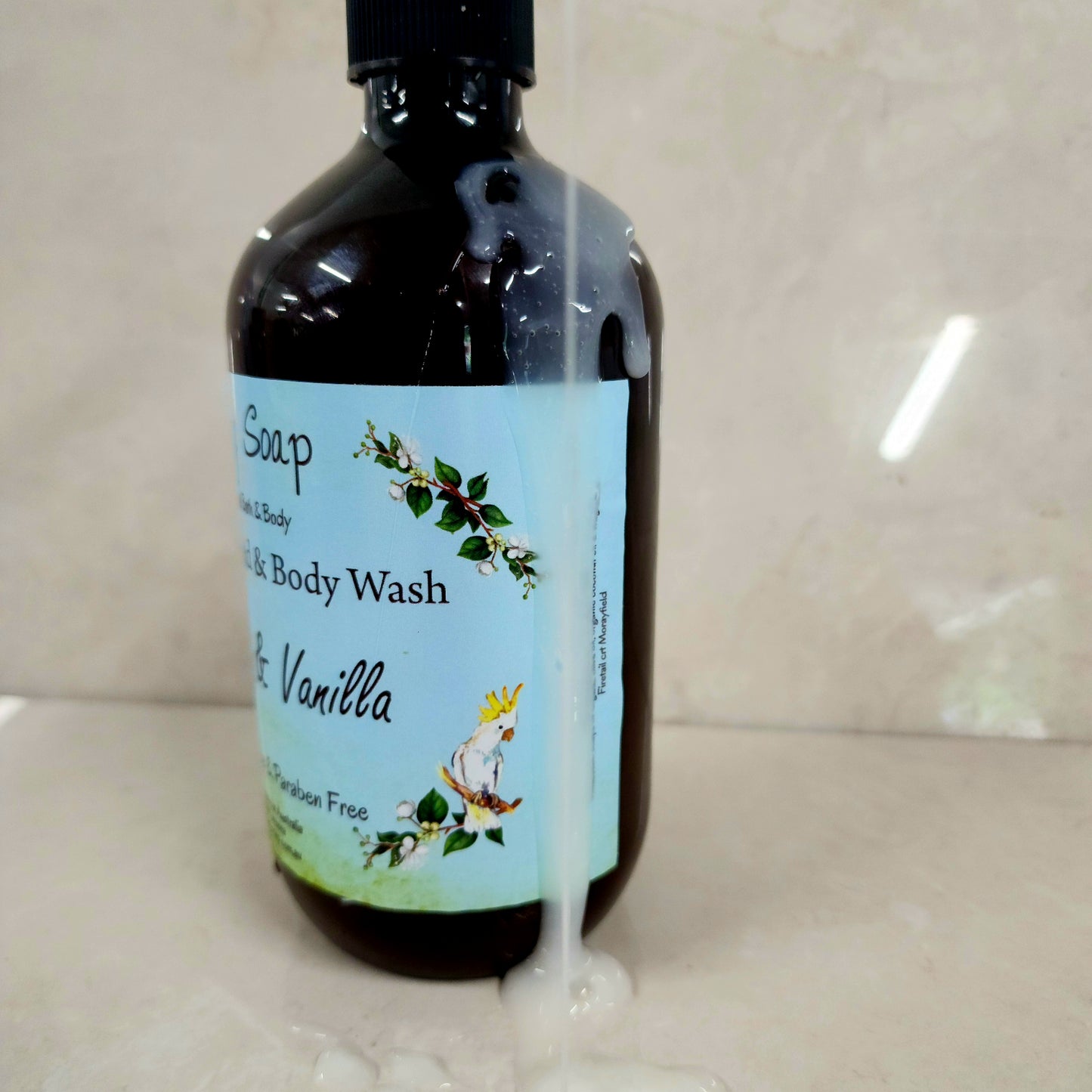 Coconut & Vanilla Organic Hand & Body Wash 500ml