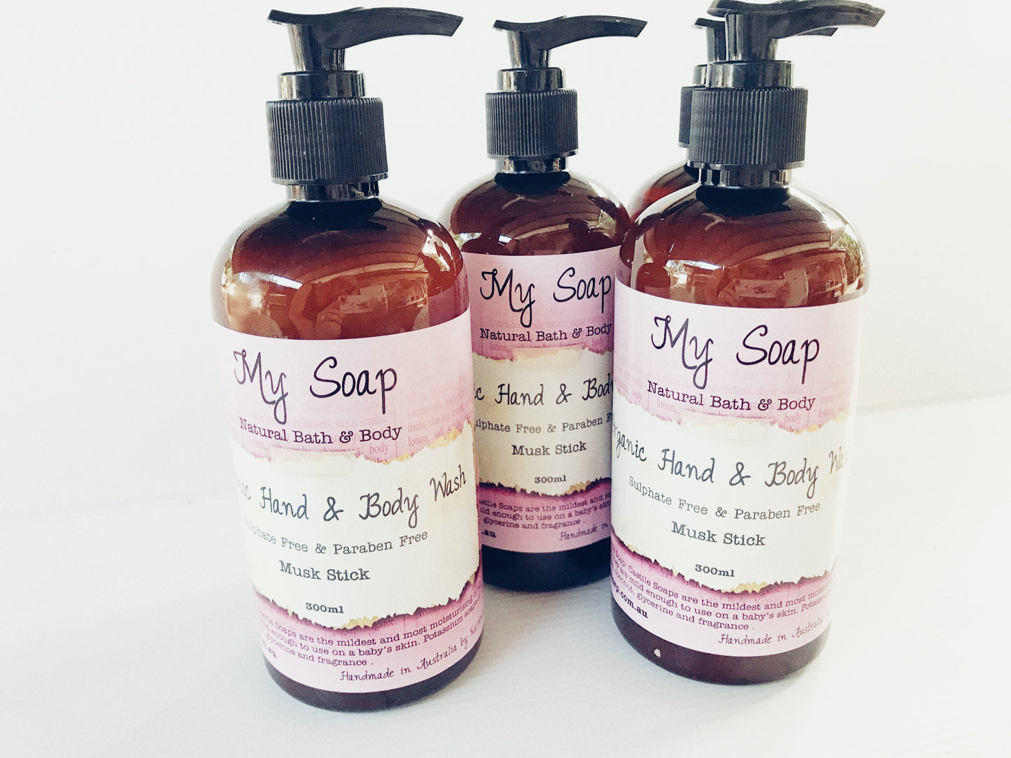 Musk Stick Organic Hand & Body Wash 500ml