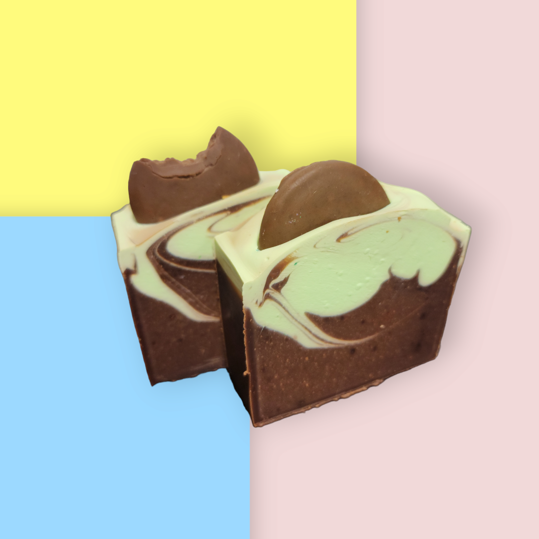 Choc Mint Slice