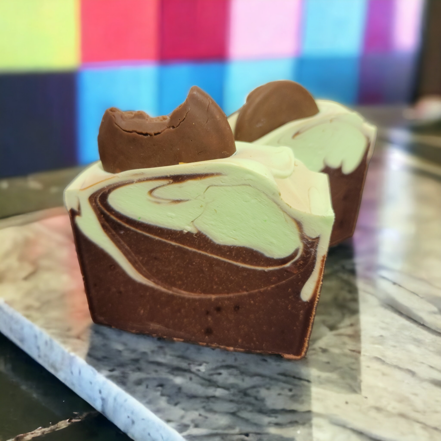 Choc Mint Slice