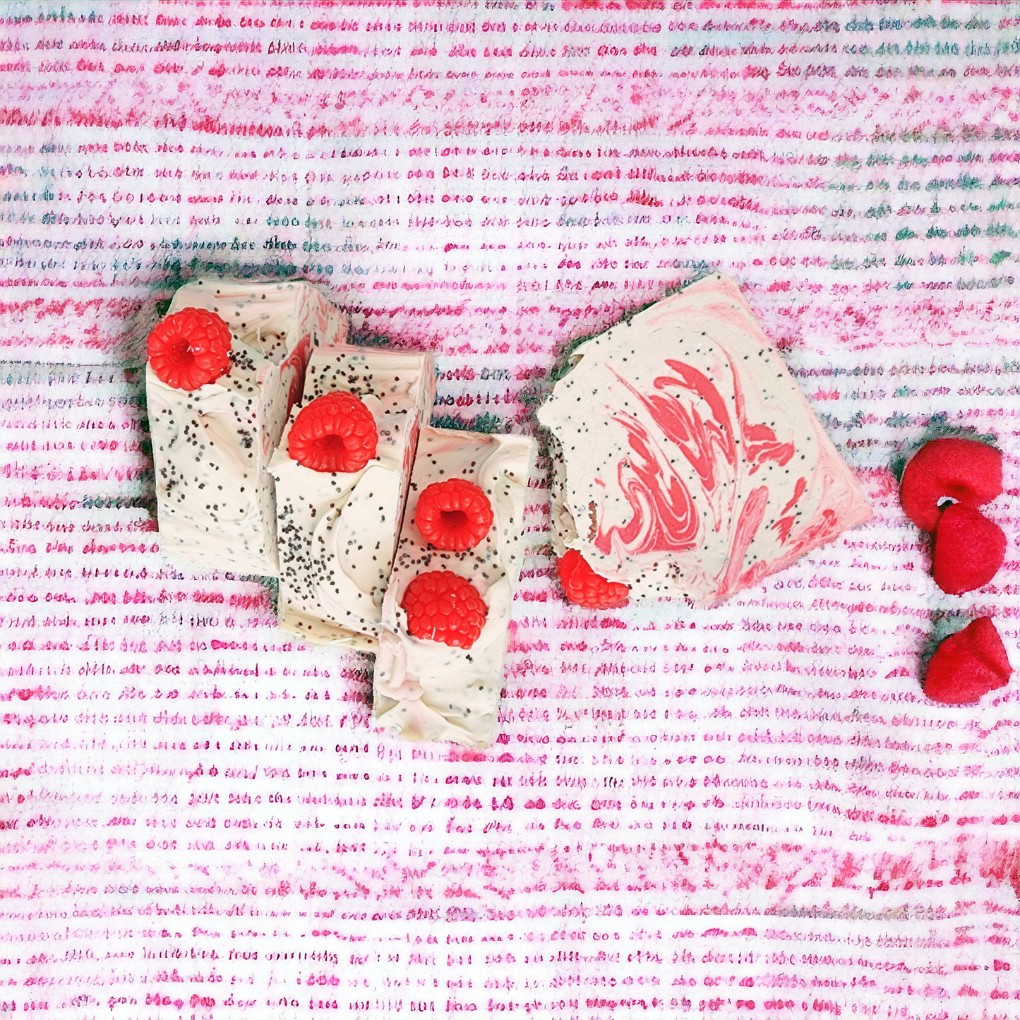Raspberry & Coconut cream