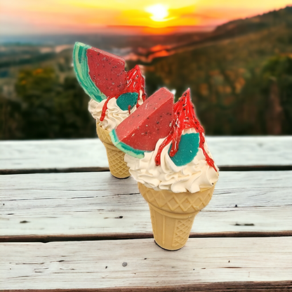 Watermelon & Mint Icecream