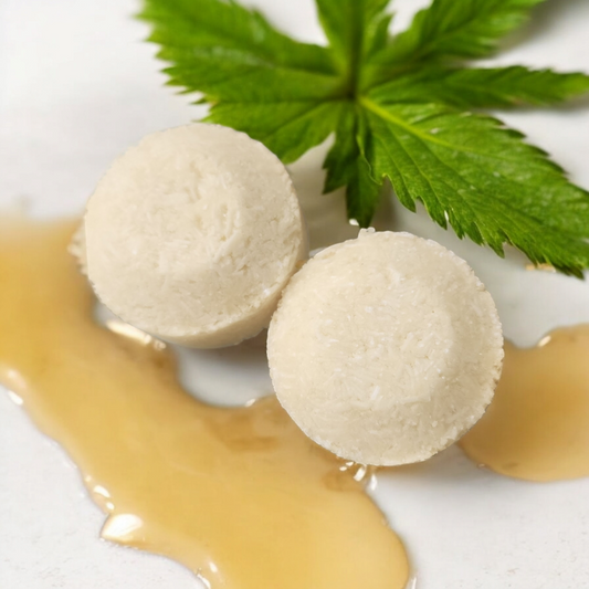 Manuka Honey & Hemp oil  Shampoo Bar Extra Shine