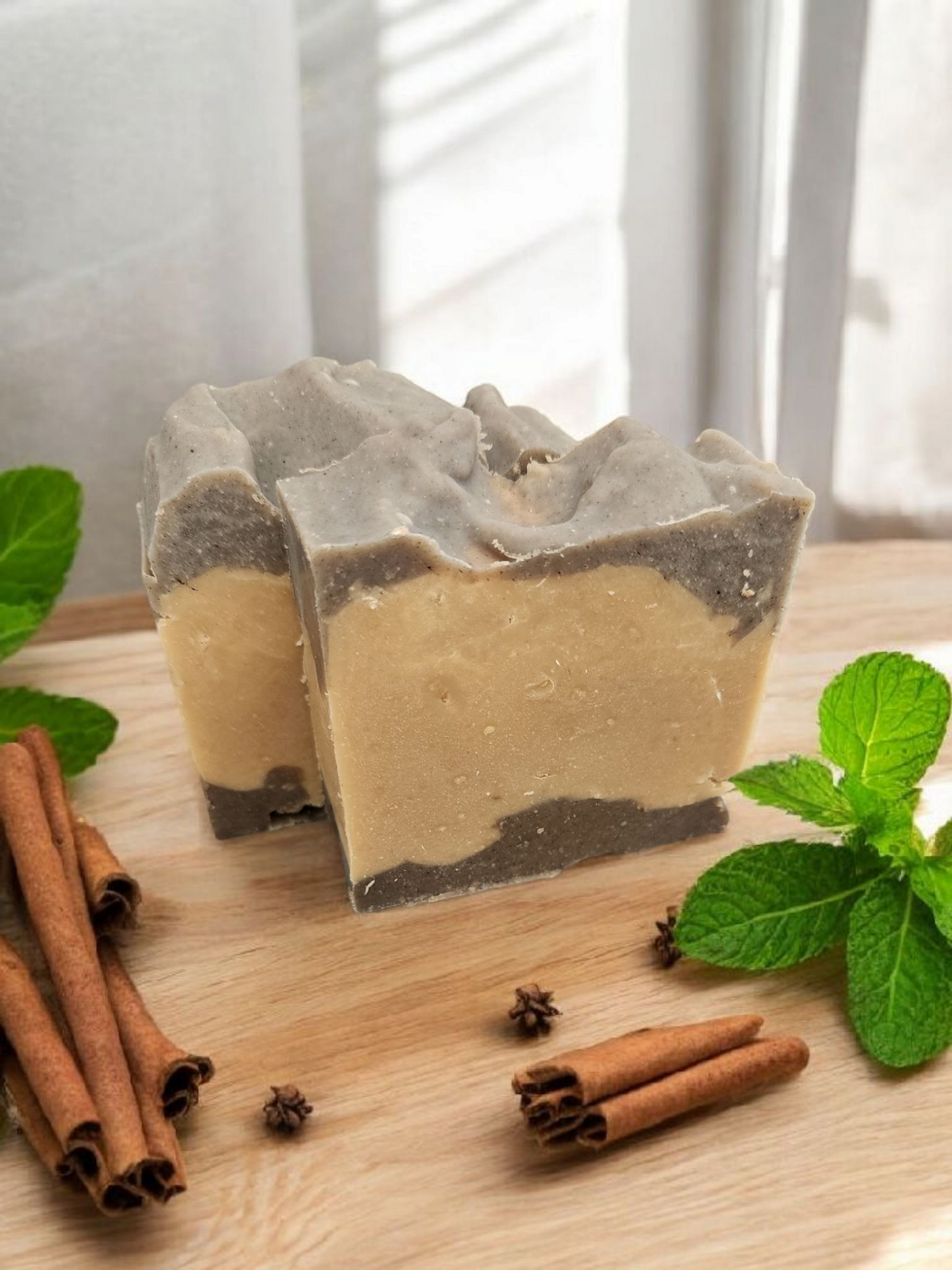 Cinnamon & Mint  Organic Goats Milk
