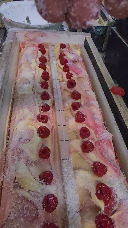 Raspberry & Coconut cream