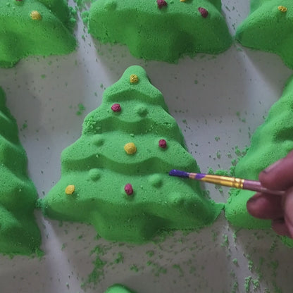 Santa sack  butter milk Bath Bomb