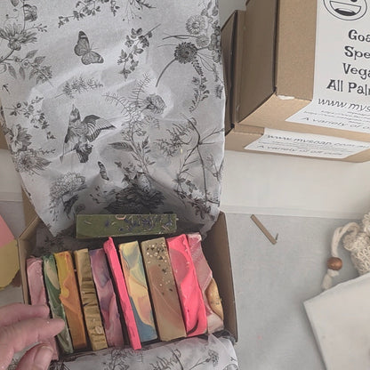 Sample Box of Soaps - limit of *two per customer so we can share them around*800g