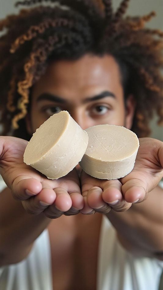 Curly Dry Hair with Honey, Aloe Vera, Coco butter & caster oil Conditioning Bar