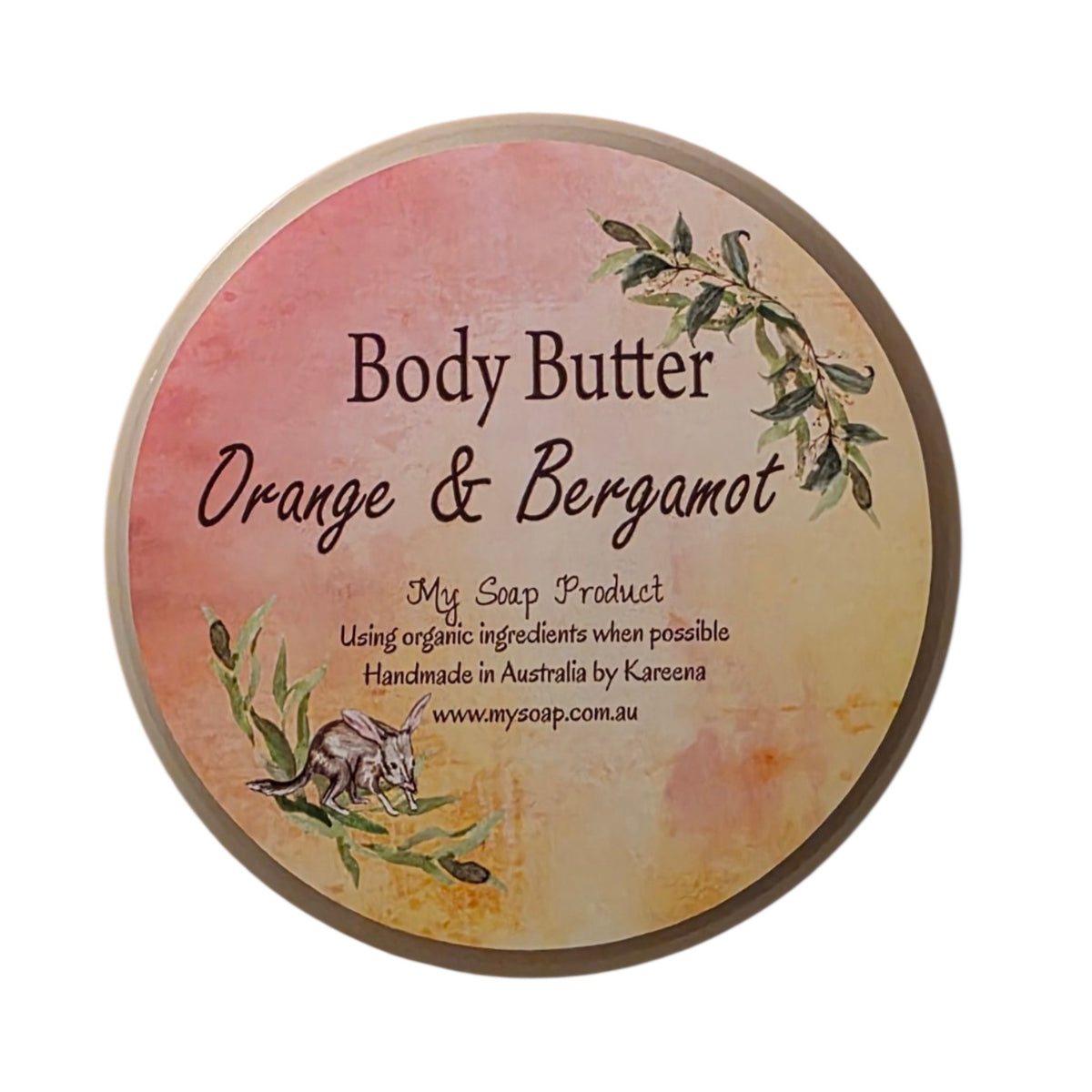 Orange and Bergamot Body Butter