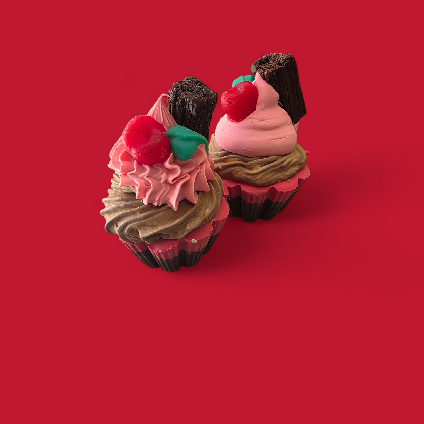 Cherry & Chocolate Cupcake