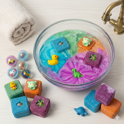 Surprise inside Bath Bomb 4 Pack