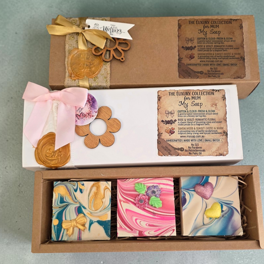 Mothers day luxury collection for mum trio box