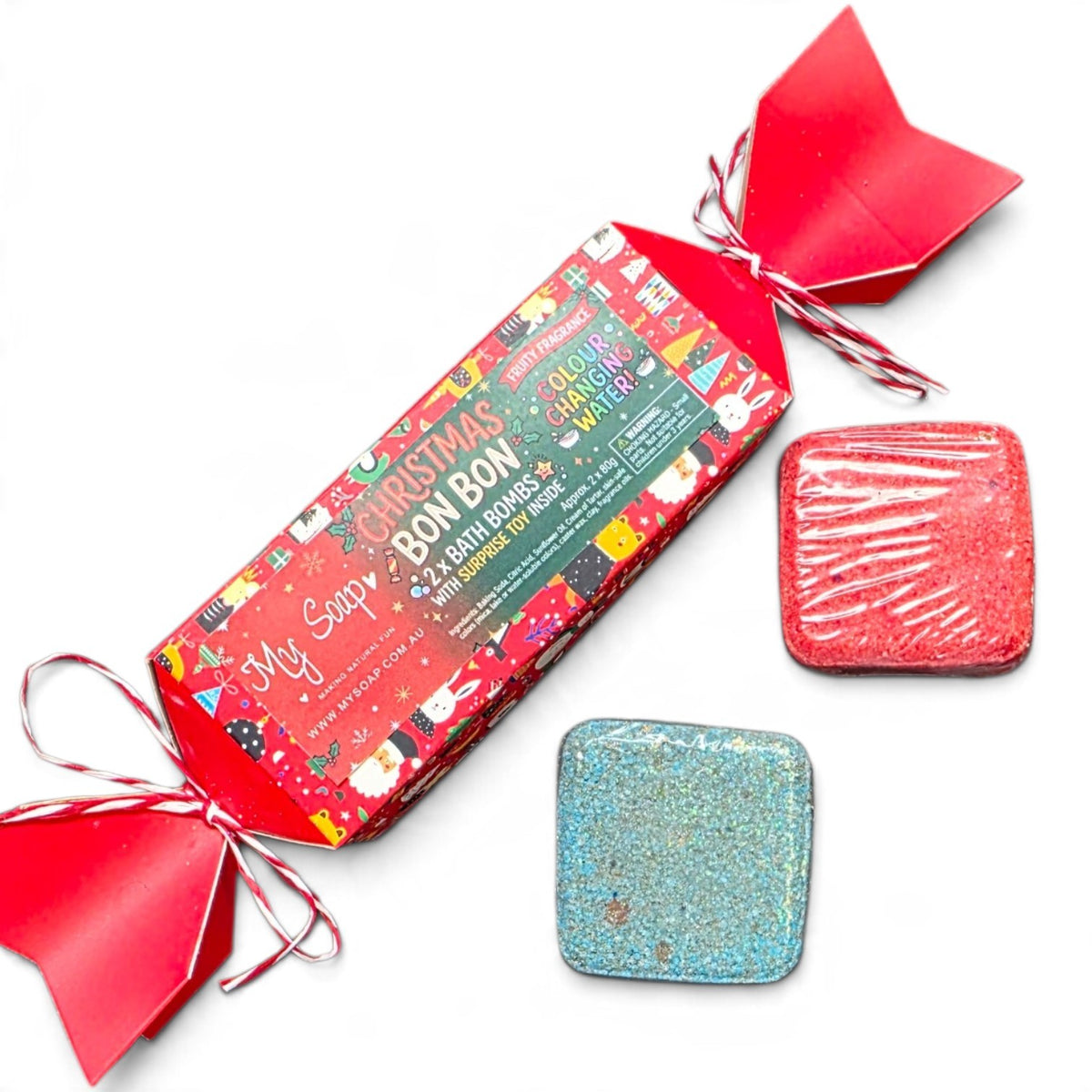 Christmas bon bon / bath bomb surprise