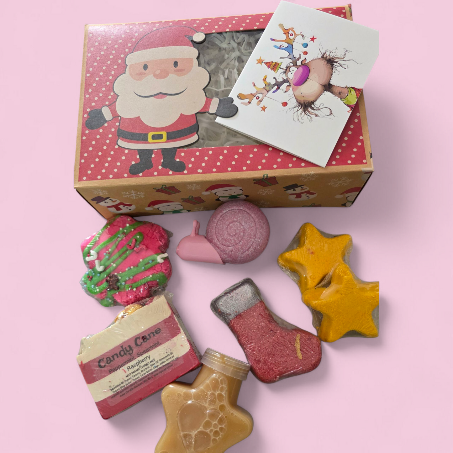 Christmas Gift Box bath