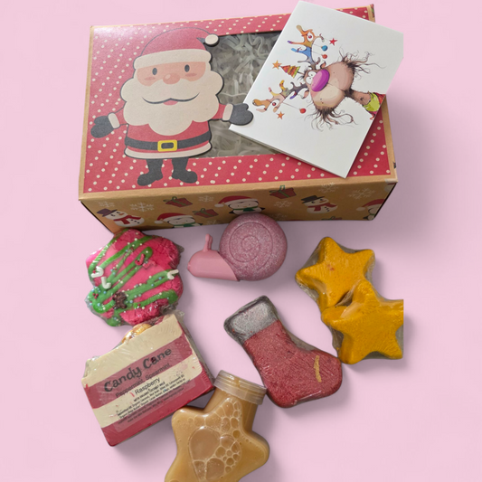 Christmas Gift Box bath
