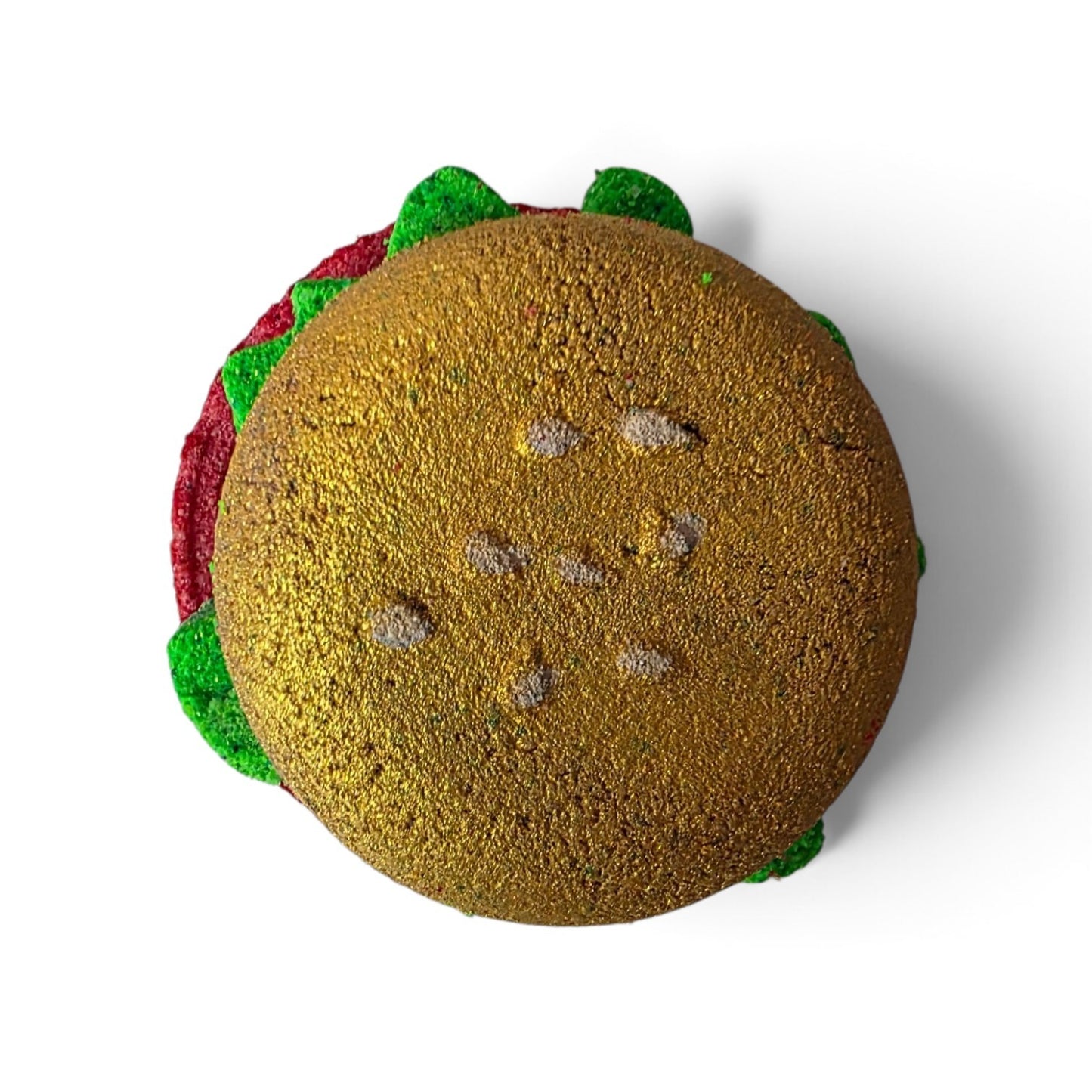 Hamburger Foaming Milk Bath Bomb