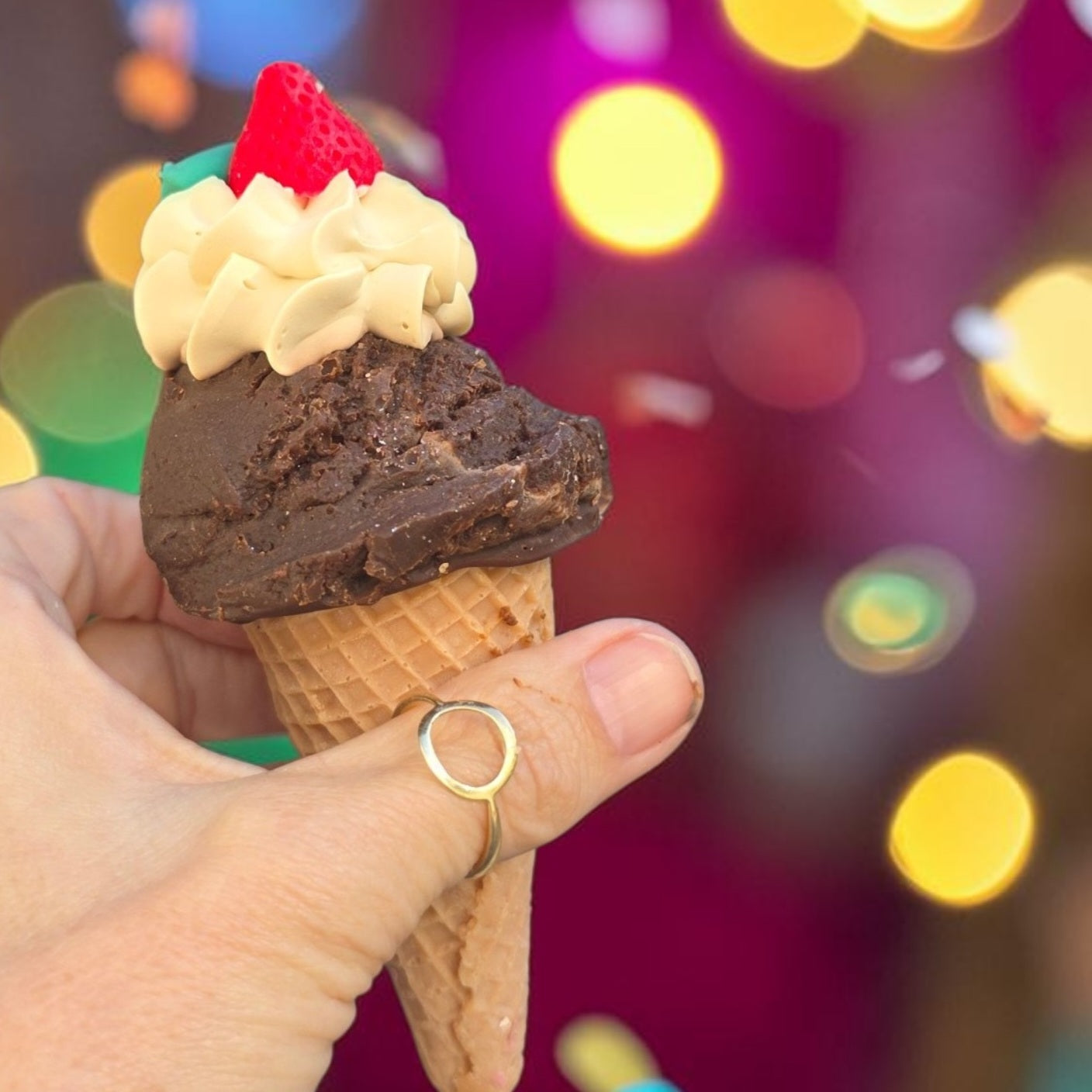Chocolate ice cream