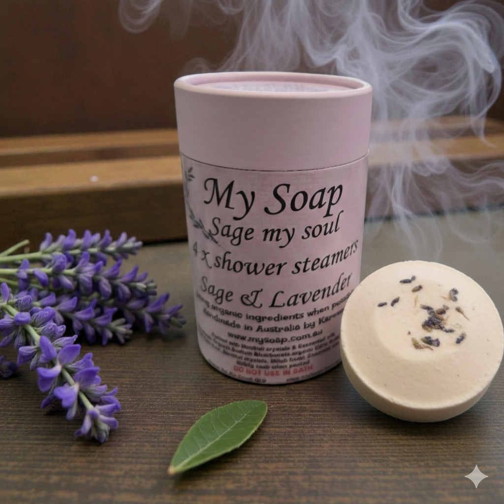 Shower Steamers 4 x Pack Sage my Soul