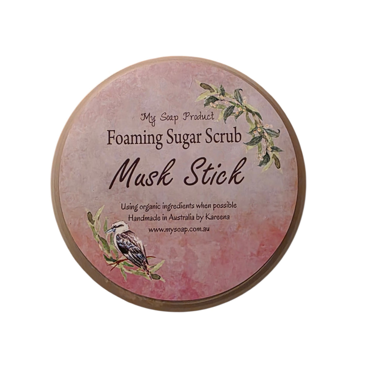 Musk Stick Foaming Sugar Scrub