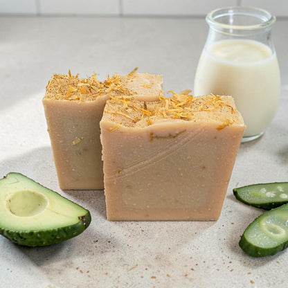 Organic Goat’s Milk, Fresh Avocado & Manuka Honey  Face &  Body Bar