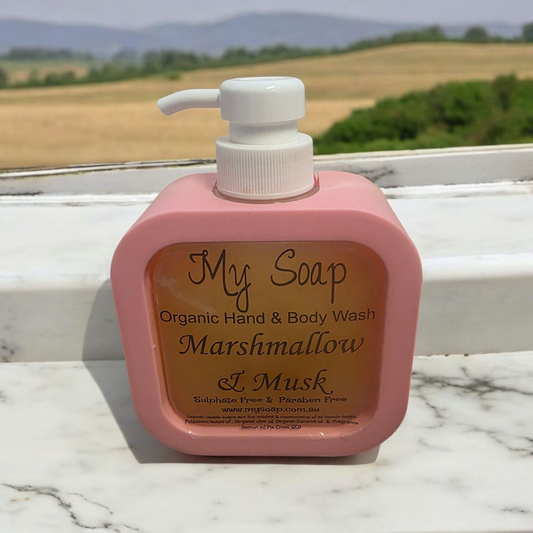 Marshmallow & musk Organic Hand & Body Wash 300ml