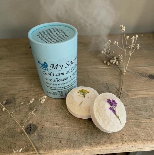 Shower Steamers 4 x Pack  Cool Calm &Collected
