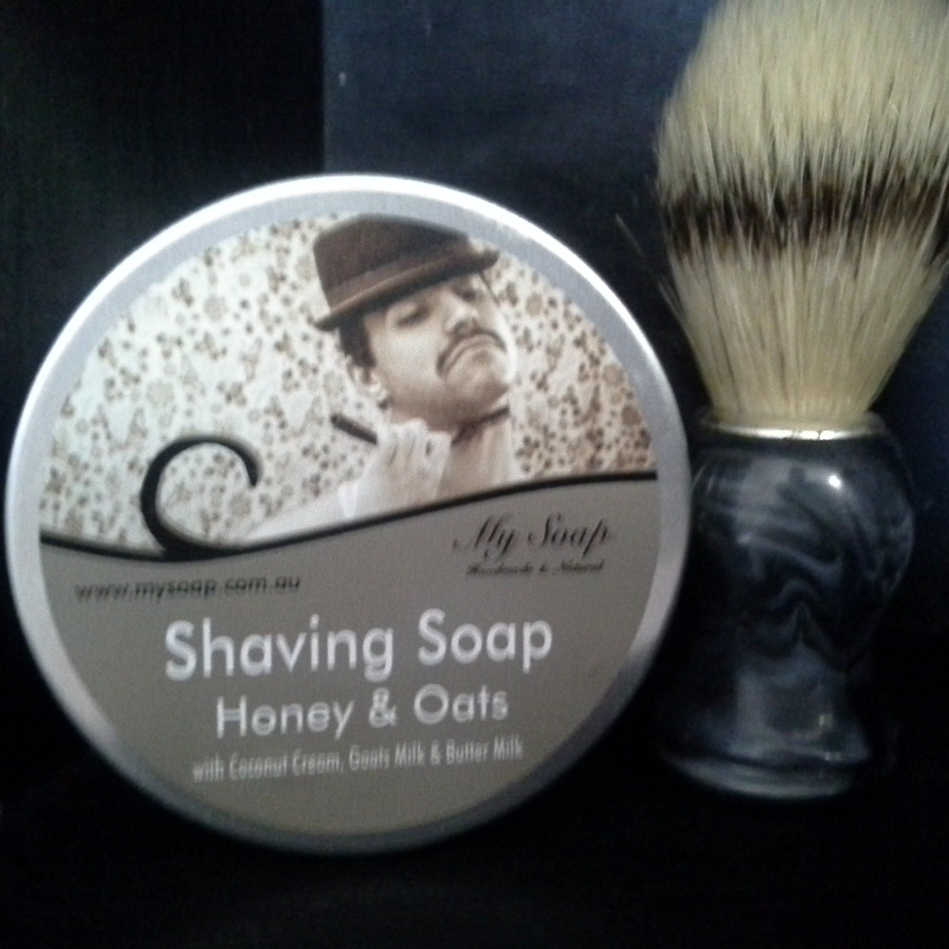Shaving Soap in a Tin