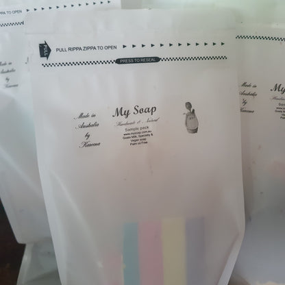 750g+ Sample Bag of Soaps - limit of two per customer so we can share them around