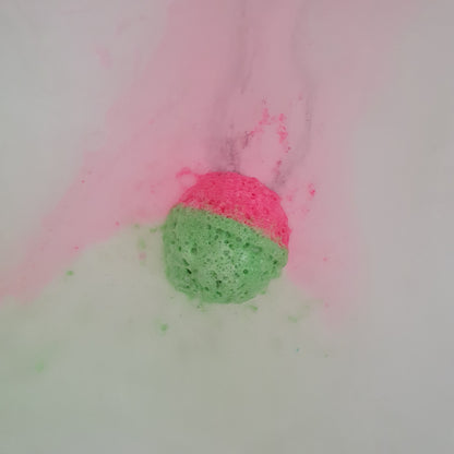 Watermelon magnesium bath bomb