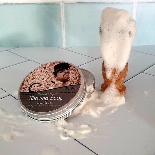Shaving Soap in a Tin