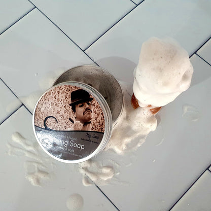 Shaving Soap in a Tin