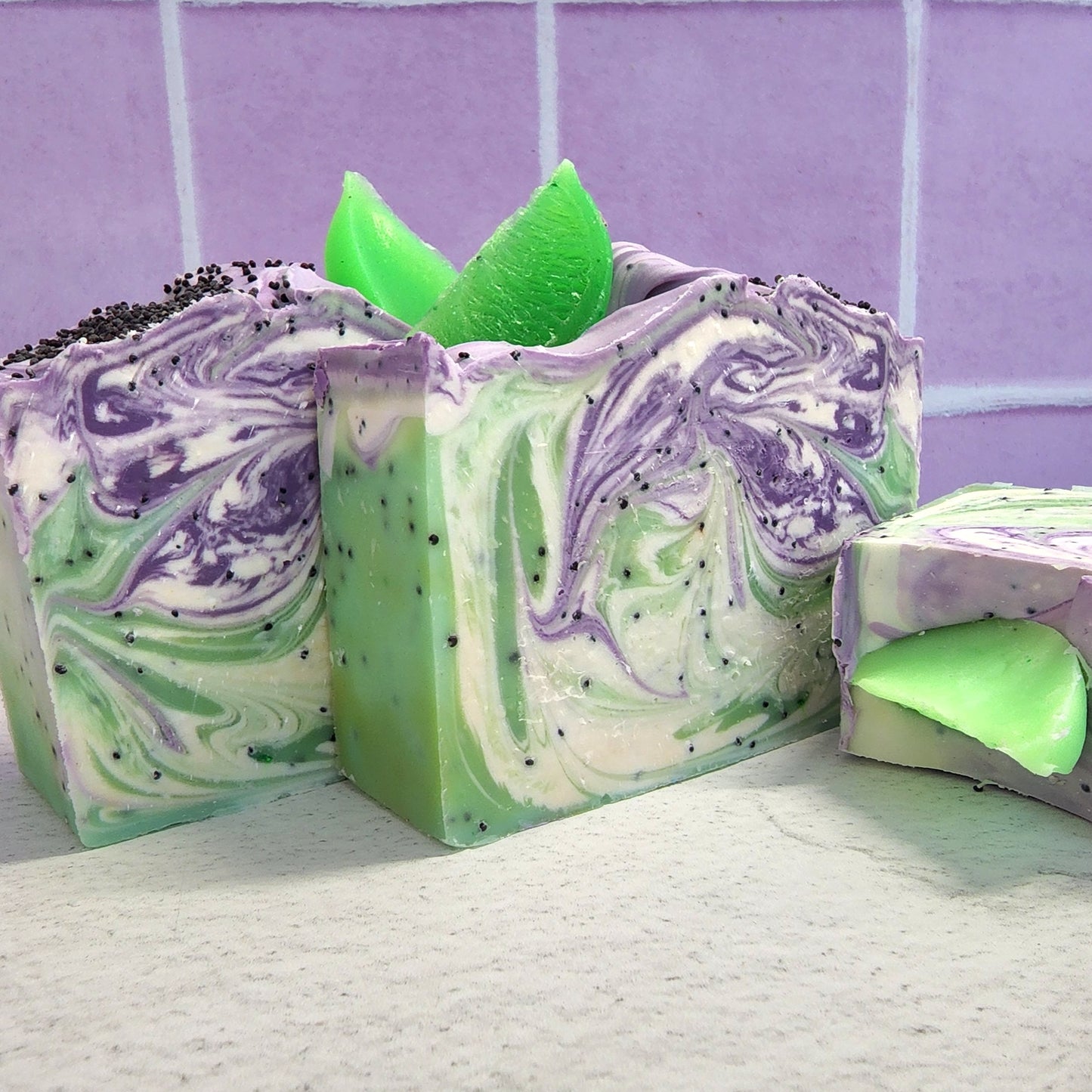 Passionfruit, Lime & Poppy Seeds