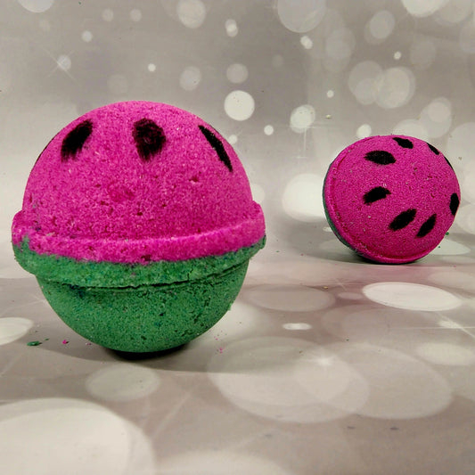 Watermelon magnesium bath bomb