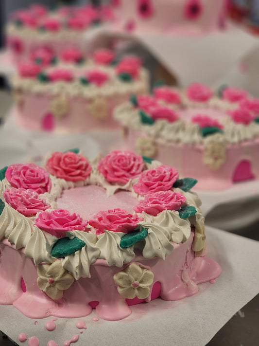 Rose Cake - Slice or Whole