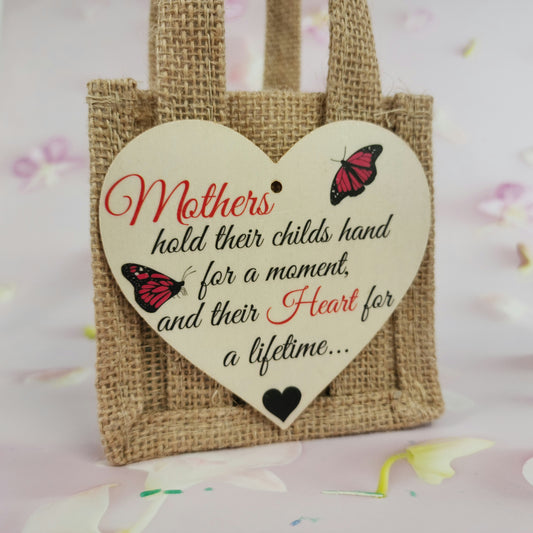 Mother's Day Jute Bag... mum tag